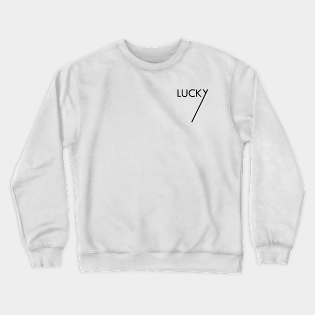 22 - Lucky Seven Crewneck Sweatshirt by SanTees